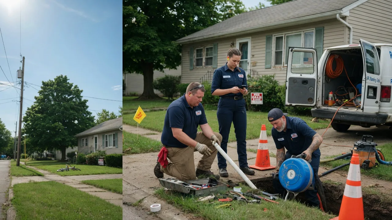 Sewer Line Repair in Stockland, IL near me